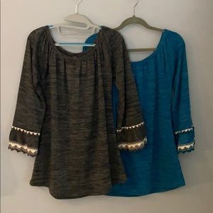 Bundle of Bell Sleeve Tunics
